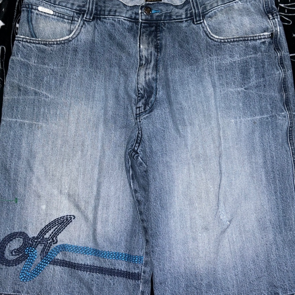 Embroidery avriex Jean shorts size 38